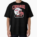 Chicago Blitz Helmet T-Shirt - Custom Art Print Unisex - T-Shirt, Sweatshirt, Hoodie
