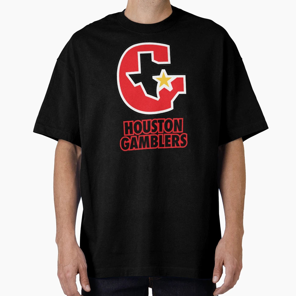 Houston Gamblers T-Shirt - Trendy Graphic Unisex - T-Shirt, Sweatshirt, Hoodie