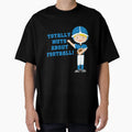 Blue Football Player Nuts About Football T-Shirt - Graphic Print Men Women - T-Shirt, Sweatshirt, Hoodie