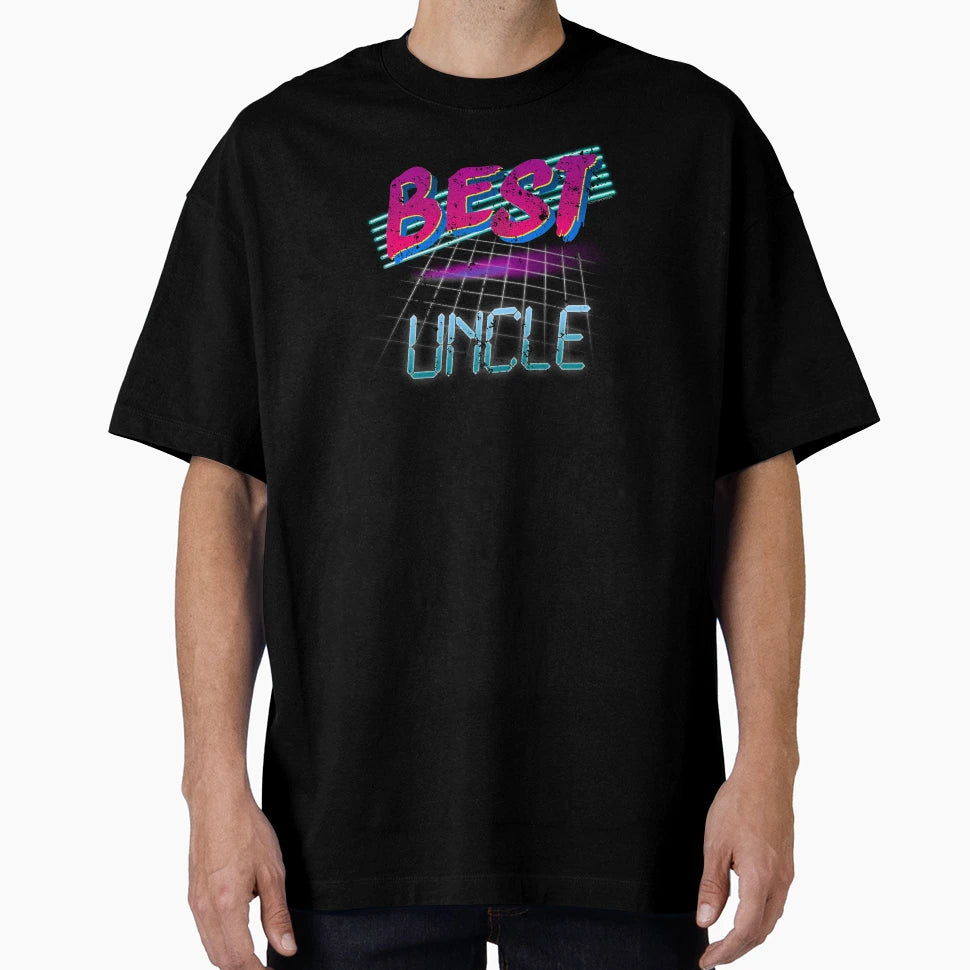 80S Best Uncle 80S T-Shirt - Aesthetic Graphic Men Women - T-Shirt, Sweatshirt, Hoodie