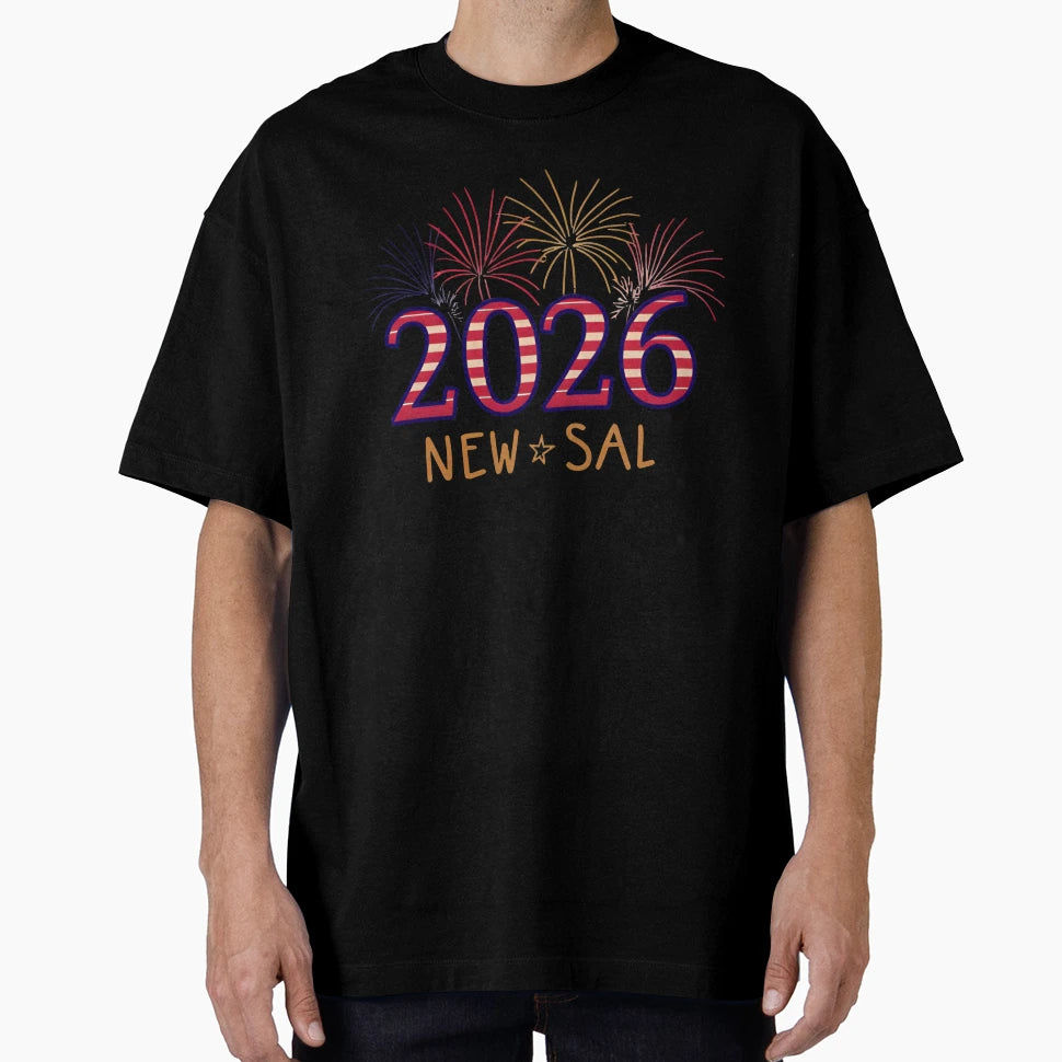 Usa New Year 2026 Joyful Events T-Shirt - Aesthetic Graphic Unisex - T-Shirt, Sweatshirt, Hoodie