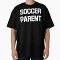 Soccer Parent White T-Shirt - Minimalist Print for Adults - T-Shirt, Sweatshirt, Hoodie