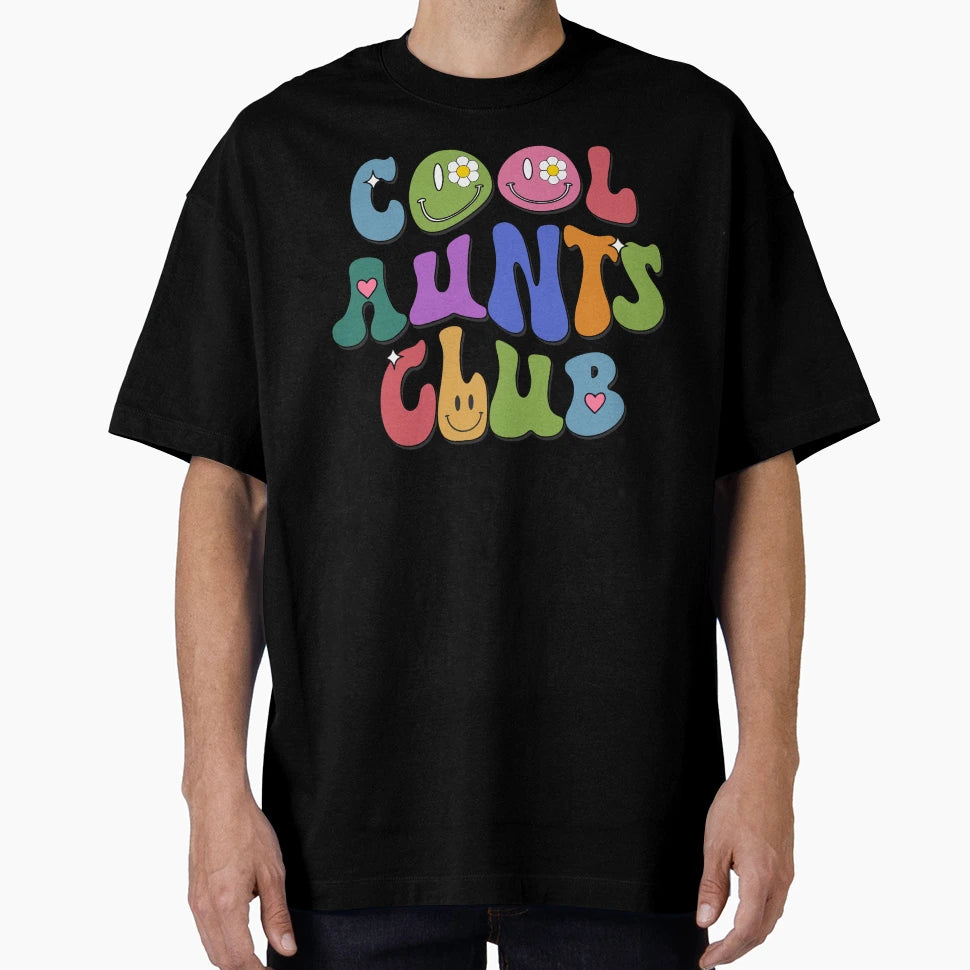 Aunts Club T-Shirt - Minimalist Print Men Women - T-Shirt, Sweatshirt, Hoodie