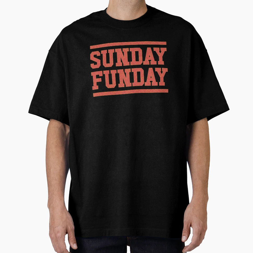 Sunday Funday Kc T-Shirt - Minimalist Print for Adults - T-Shirt, Sweatshirt, Hoodie