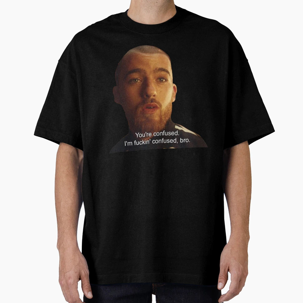 Fezco Confused T-Shirt - Custom Art Print Men Women - T-Shirt, Sweatshirt, Hoodie