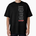 Simple Reindeer Names by SimpleSteve - Adult & Kids T-Shirts, Sweatshirts & Hoodies apparel design preview 1