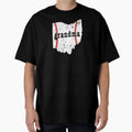 Best Baseball Grandma Ohio Softball T-Shirt - Aesthetic Graphic for Adults - T-Shirt, Sweatshirt, Hoodie