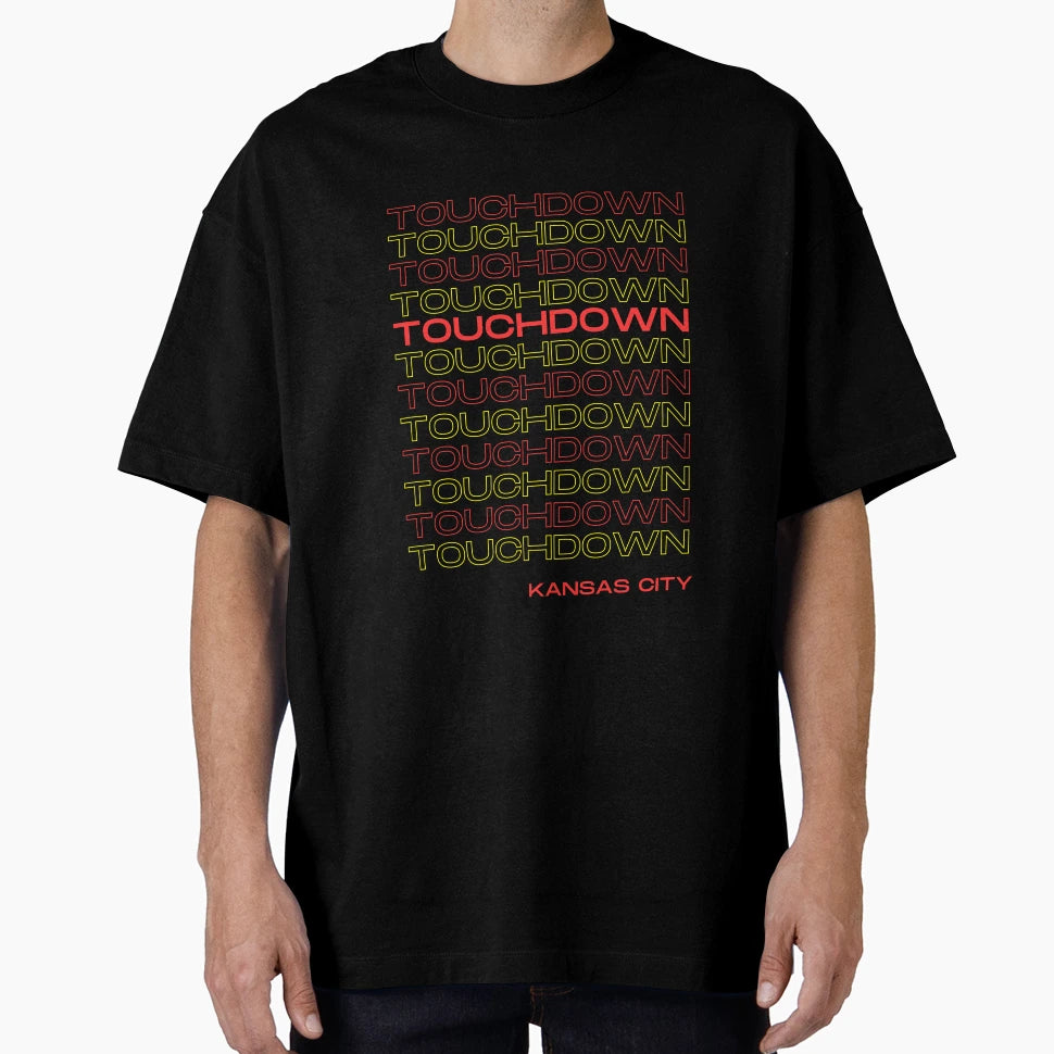 Touchdown Kansas City Chiefs T-Shirt - Aesthetic Graphic Men Women - T-Shirt, Sweatshirt, Hoodie