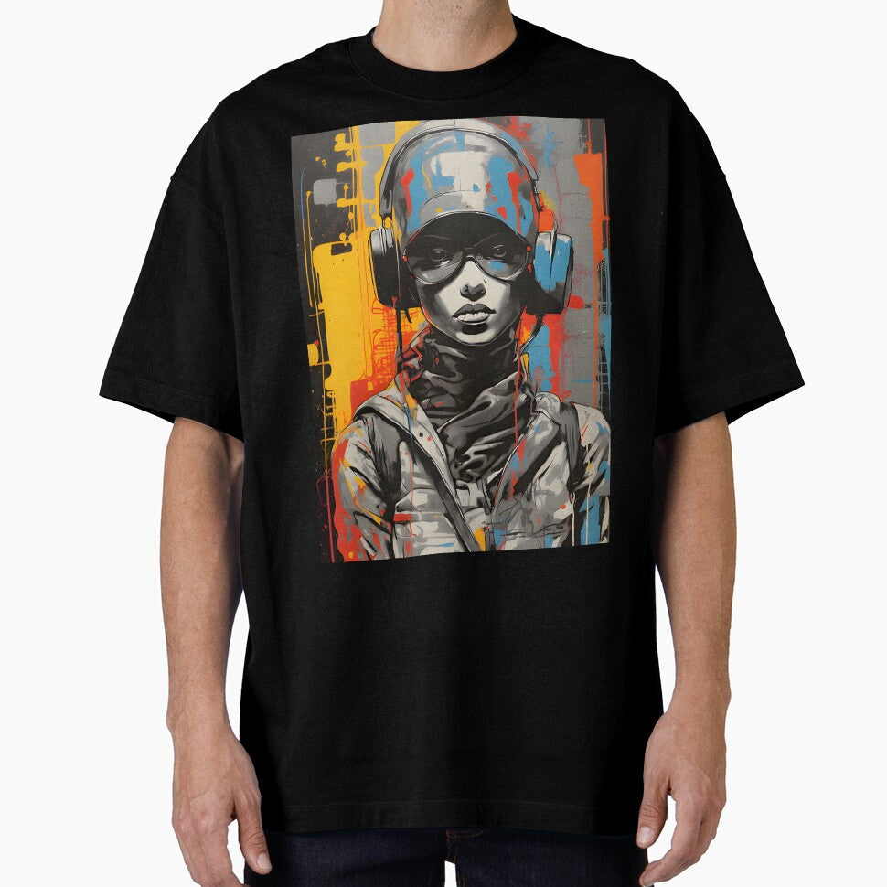 Colorful people pop art 2 by vsartmaking - Adult & Kids T-Shirts, Sweatshirts & Hoodies apparel design preview 1