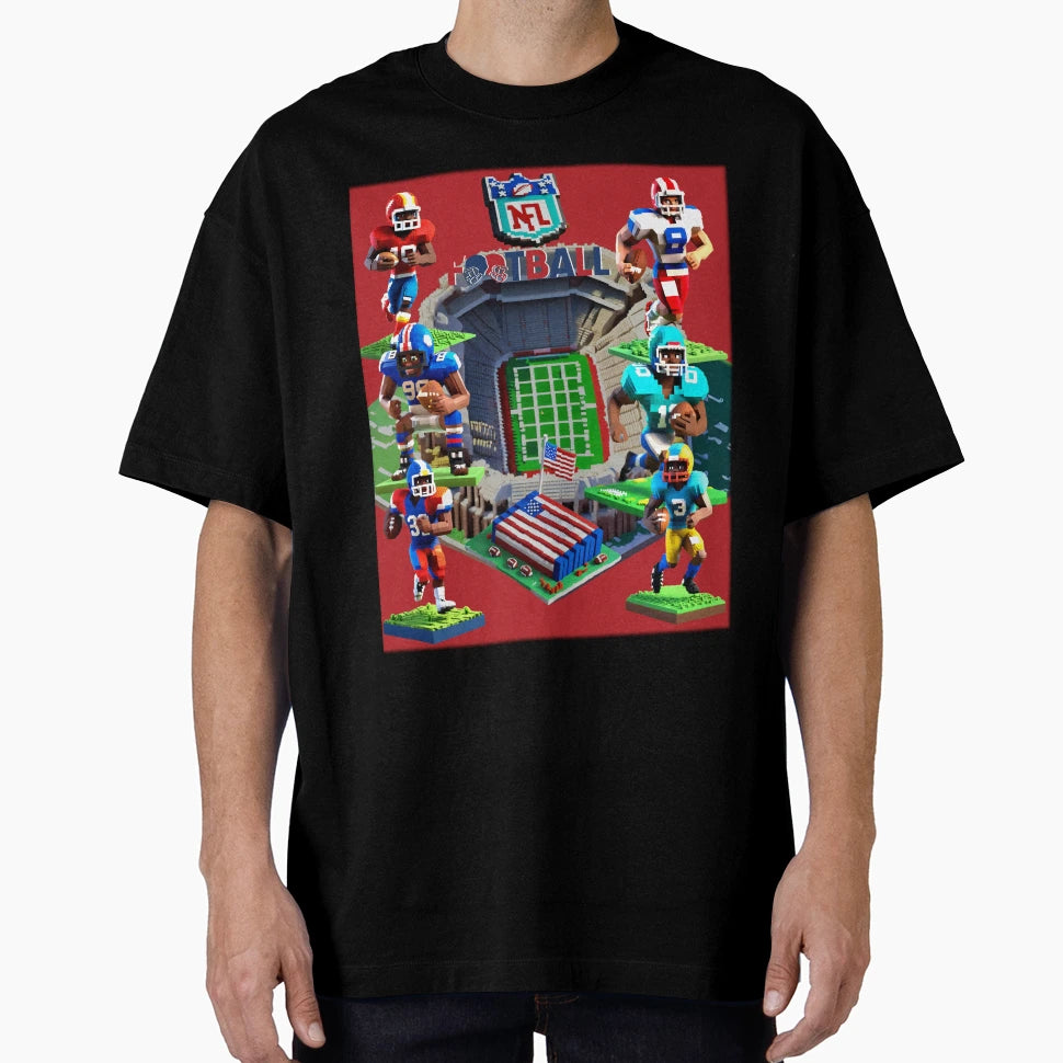 American Foot Ball T-Shirt - Novelty Apparel for Adults - T-Shirt, Sweatshirt, Hoodie