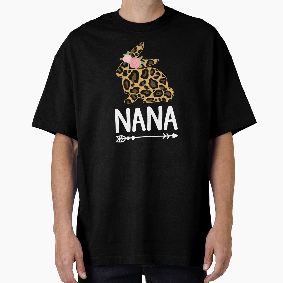 Nana Bunny Mothers Day Best Mom Ever T-Shirt - Custom Art Print Men Women - T-Shirt, Sweatshirt, Hoodie