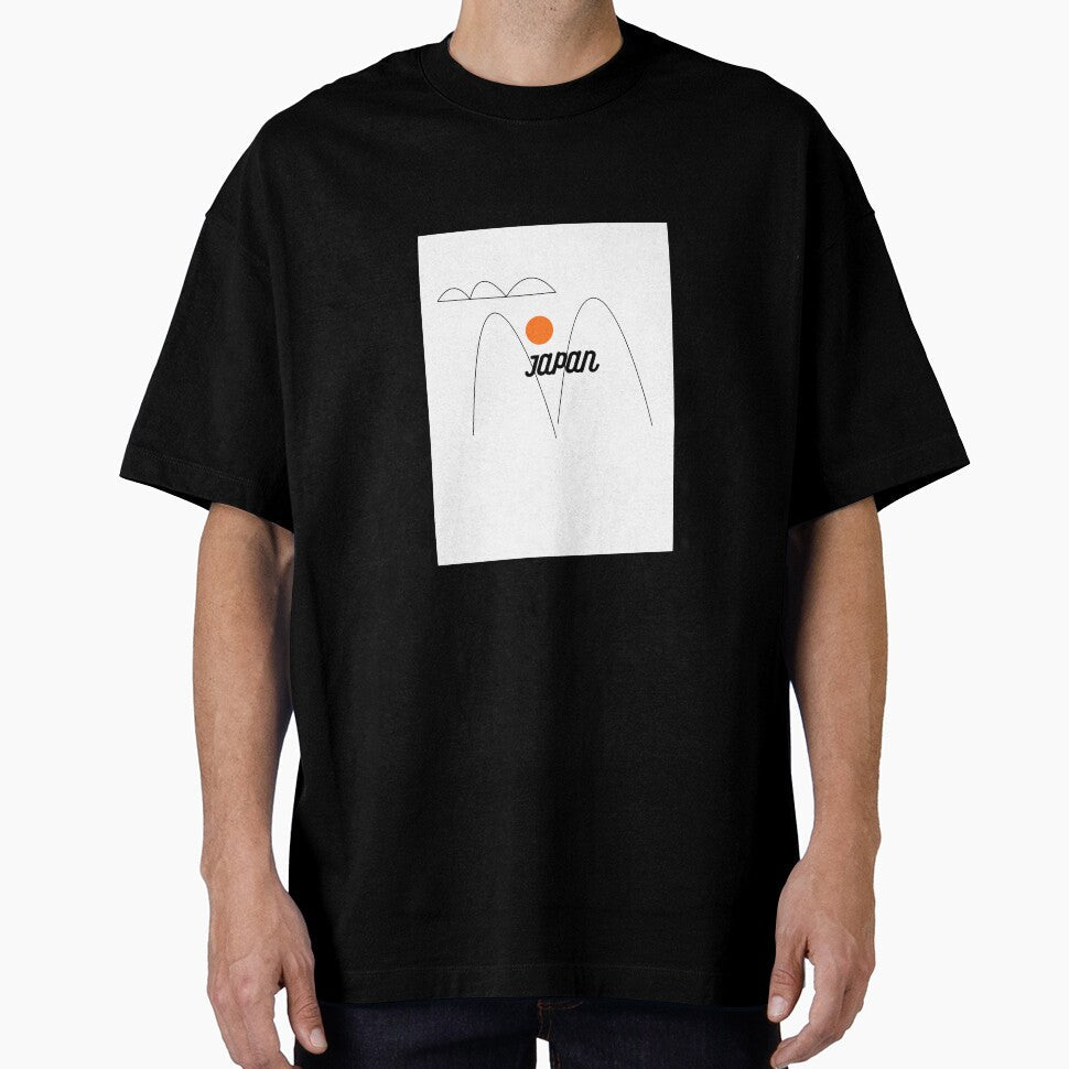 Sunset in Japan by Kingston Originals - Adult & Kids T-Shirts, Sweatshirts & Hoodies apparel design preview 1
