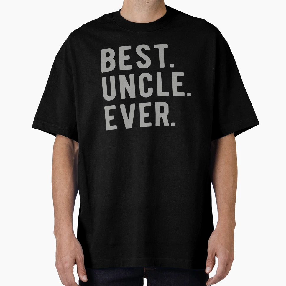 Best Uncle Ever T-Shirt - Minimalist Print Men Women - T-Shirt, Sweatshirt, Hoodie