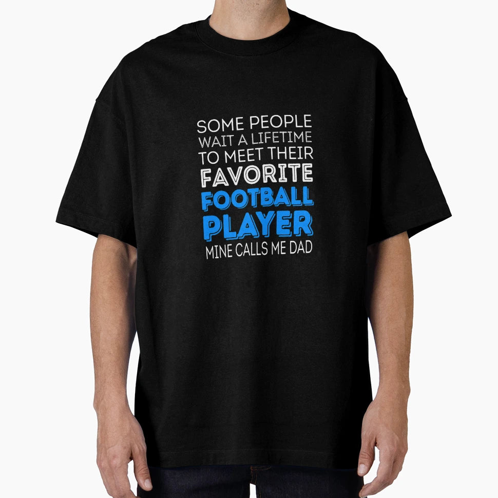 Fans Meet Favorite Football Player T-Shirt - Novelty Apparel for Adults - T-Shirt, Sweatshirt, Hoodie