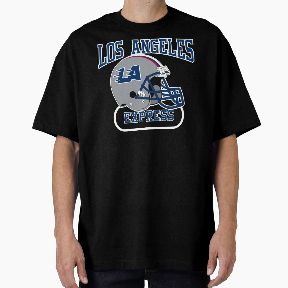 La Express Helmet T-Shirt - Unique Graphic Men Women - T-Shirt, Sweatshirt, Hoodie