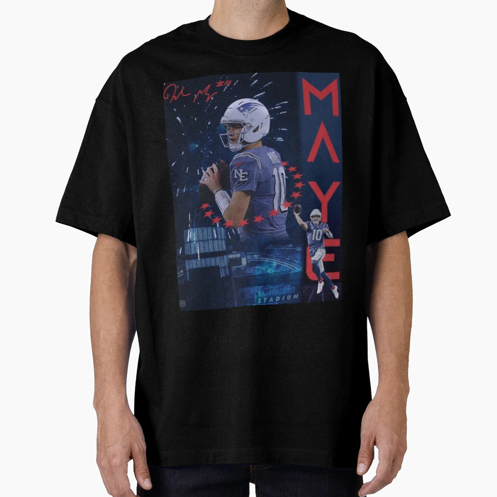 Drake Maye T-Shirt - Fun Novelty Design for Adults - T-Shirt, Sweatshirt, Hoodie