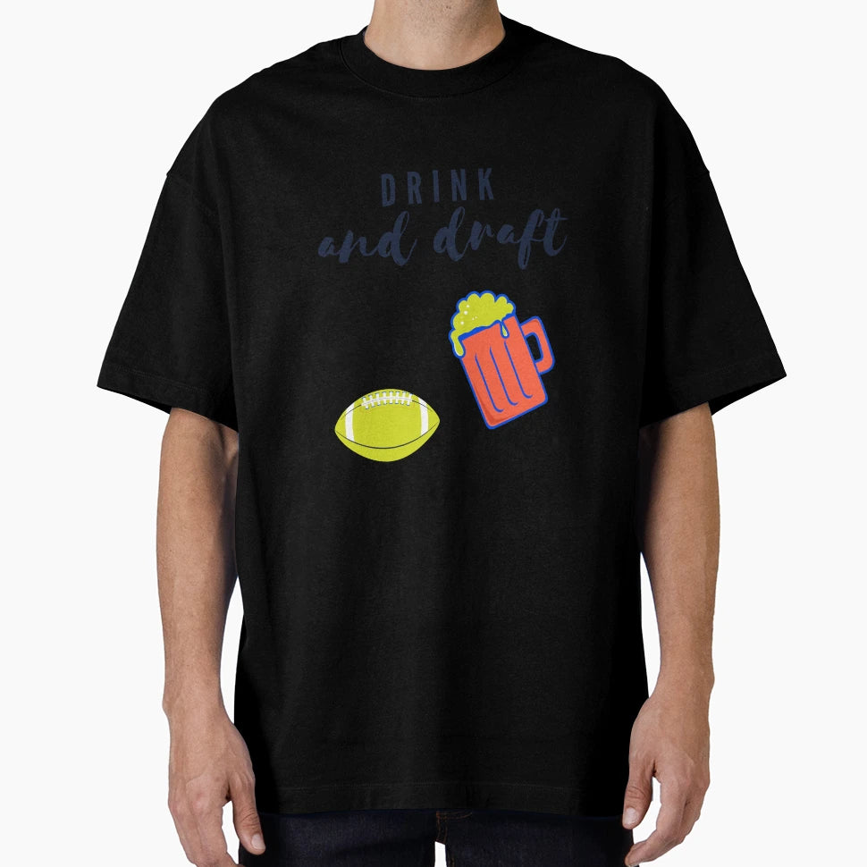 Drink And Draft T-Shirt - Casual Everyday Wear Unisex - T-Shirt, Sweatshirt, Hoodie