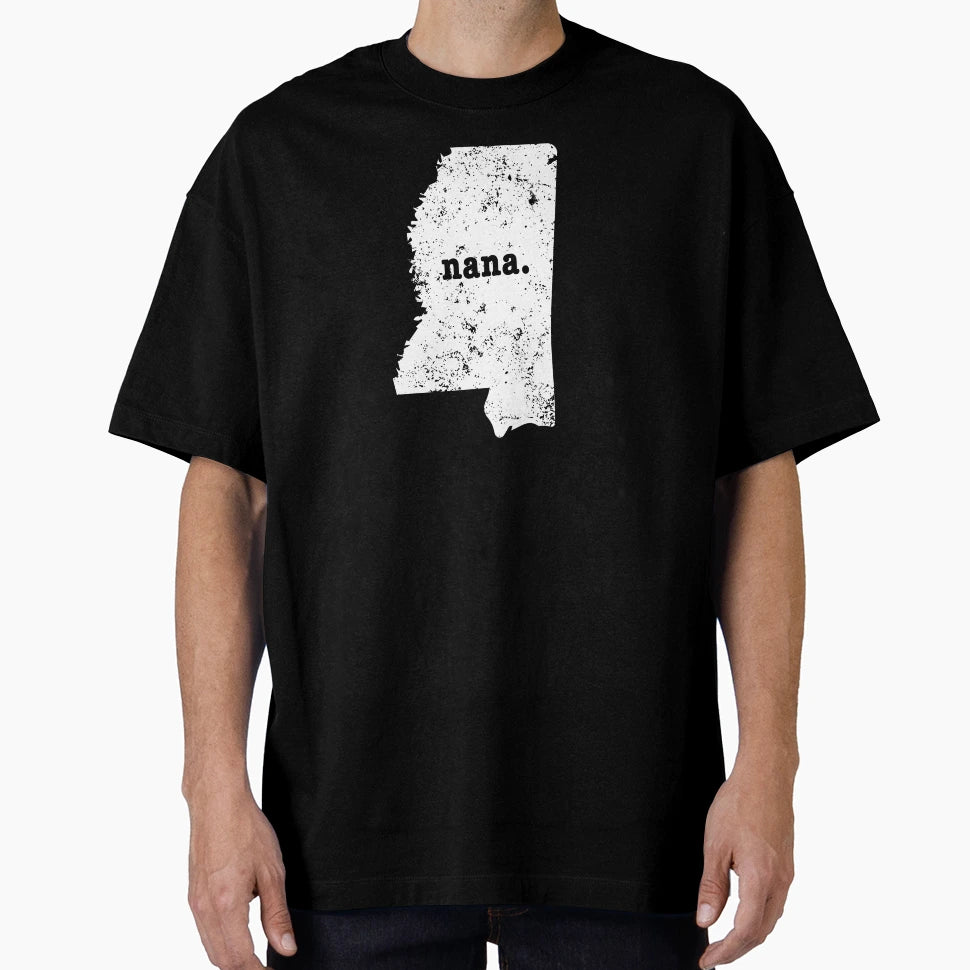 Best Nana Mississippi Grandma T-Shirt - Trendy Graphic Unisex - T-Shirt, Sweatshirt, Hoodie