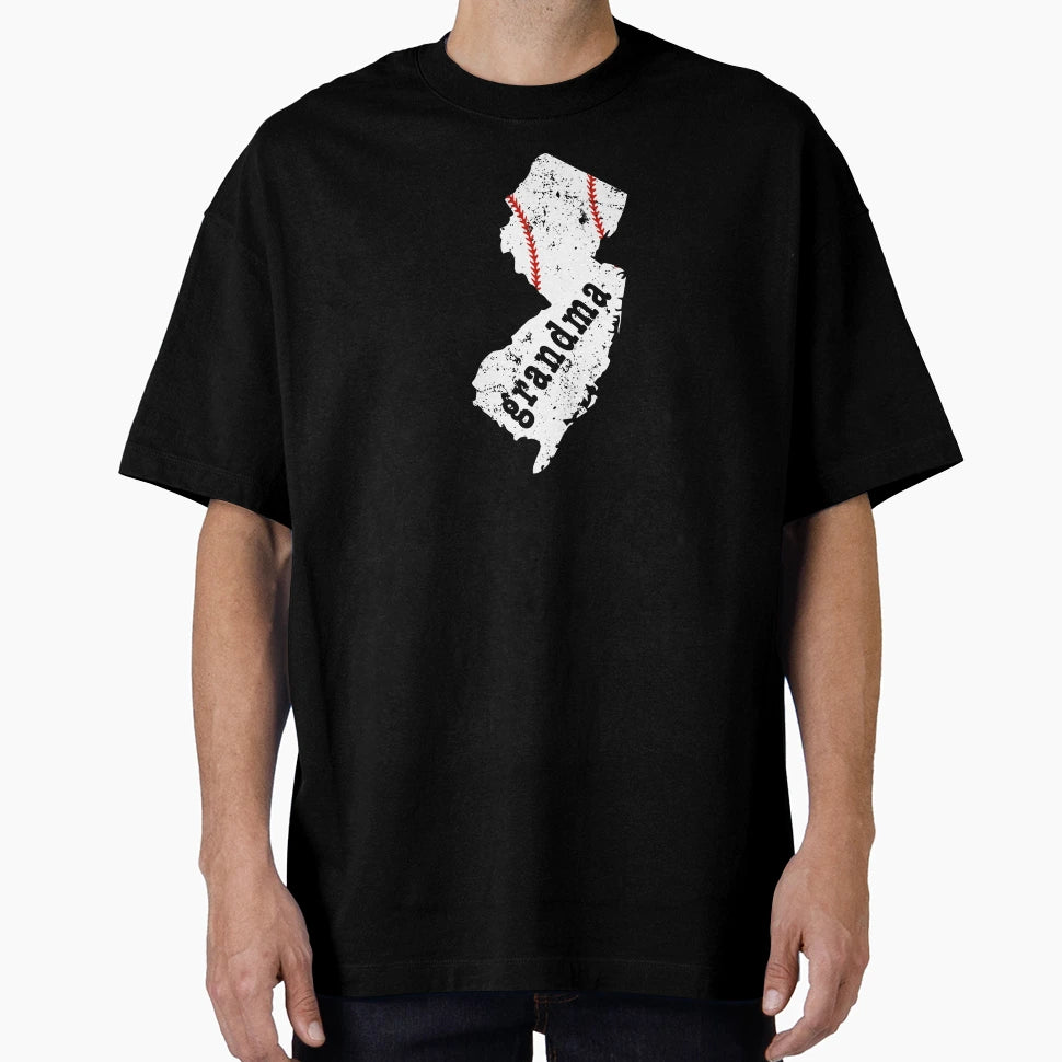 Baseball Grandma New Jersey Softball T-Shirt - Aesthetic Graphic Men Women - T-Shirt, Sweatshirt, Hoodie