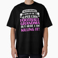 Be Super Football Grandma T-Shirt - Graphic Print for Adults - T-Shirt, Sweatshirt, Hoodie