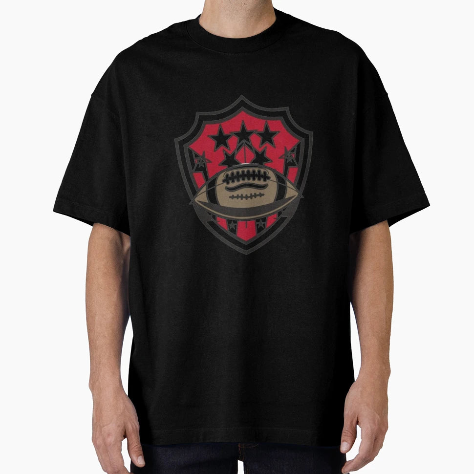 American Football Logo T-Shirt - Unique Graphic for Adults - T-Shirt, Sweatshirt, Hoodie