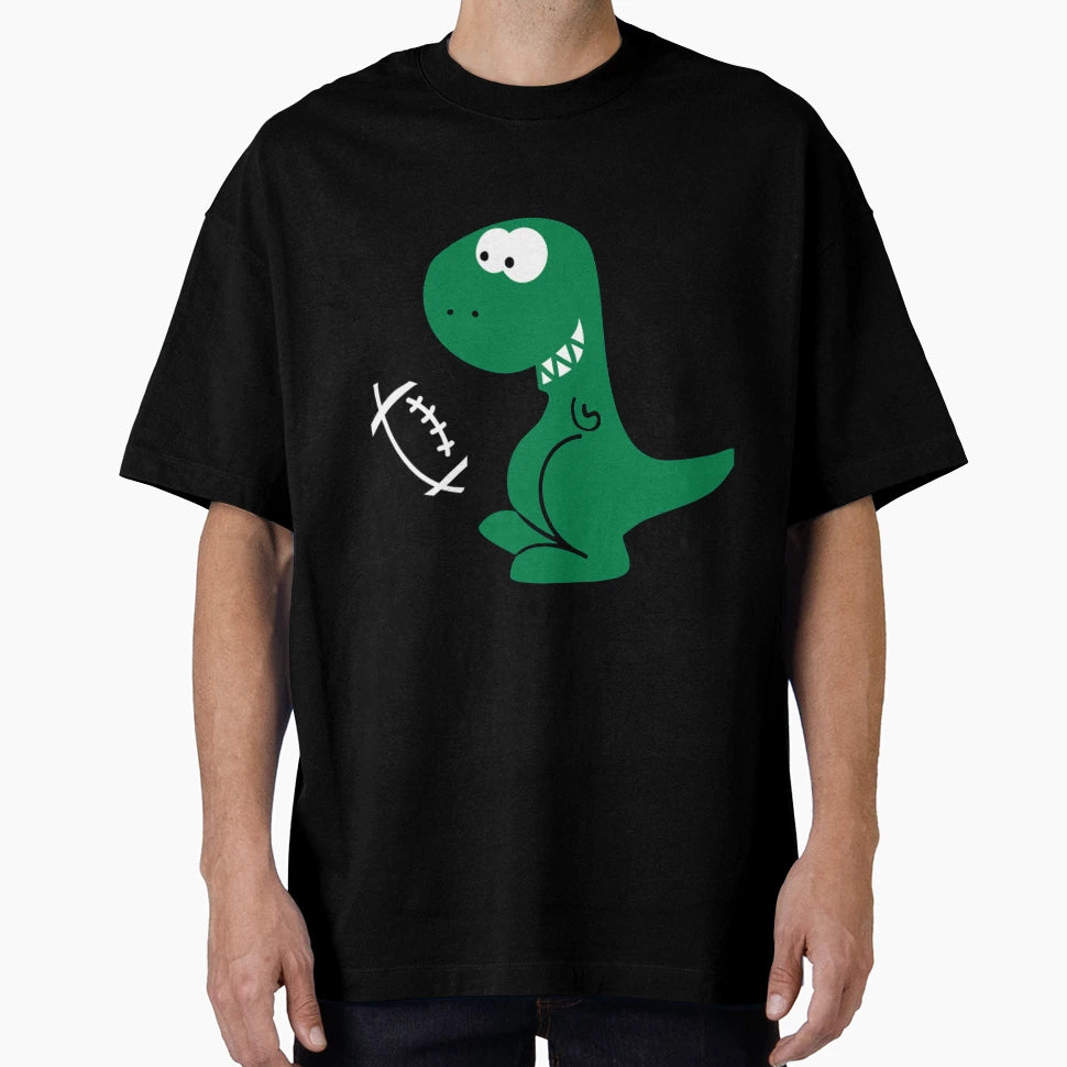 American Football Dinosaur T-Shirt - Casual Everyday Wear Unisex - T-Shirt, Sweatshirt, Hoodie
