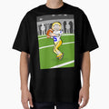 American Football Player Ball Hand T-Shirt - Custom Art Print for Adults - T-Shirt, Sweatshirt, Hoodie