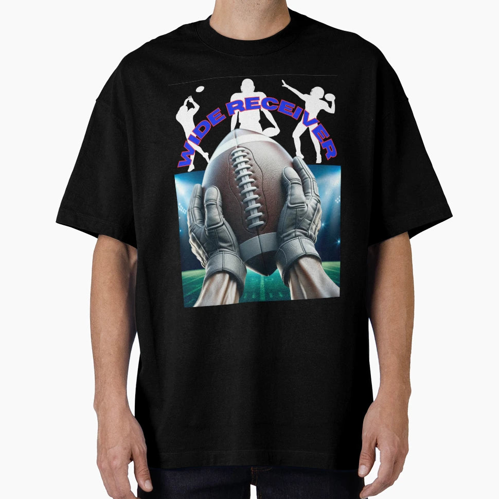 American Football Wide Receiver T-Shirt - Streetwear Style Unisex - T-Shirt, Sweatshirt, Hoodie