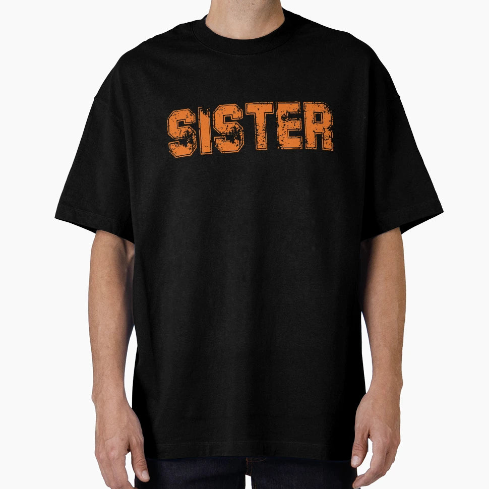 Thankful Sister Halloween Vibes Halloween T-Shirt - Graphic Print Unisex - T-Shirt, Sweatshirt, Hoodie