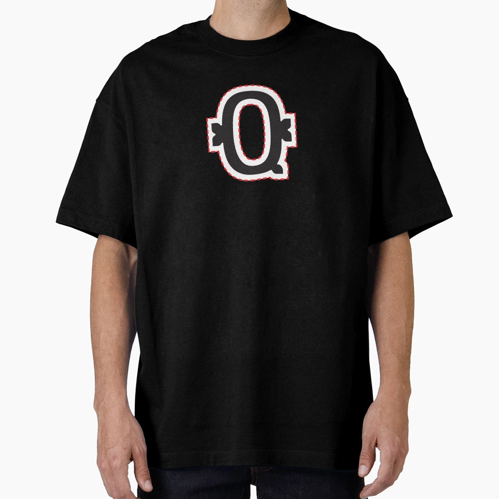 Letter Q T-Shirt - Novelty Apparel for Adults - T-Shirt, Sweatshirt, Hoodie