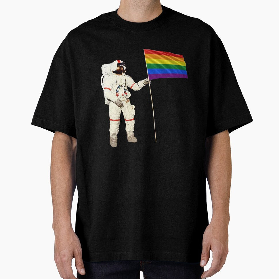Moon Landing Pride by Ellie Martin - Adult & Kids T-Shirts, Sweatshirts & Hoodies apparel design preview 1