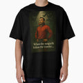 Cantona The King's Stance Surreal Football Art Print - Adult & Kids T-Shirts, Sweatshirts & Hoodies apparel design preview 1