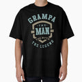 Grampa Legend T-Shirt - Minimalist Print Unisex - T-Shirt, Sweatshirt, Hoodie