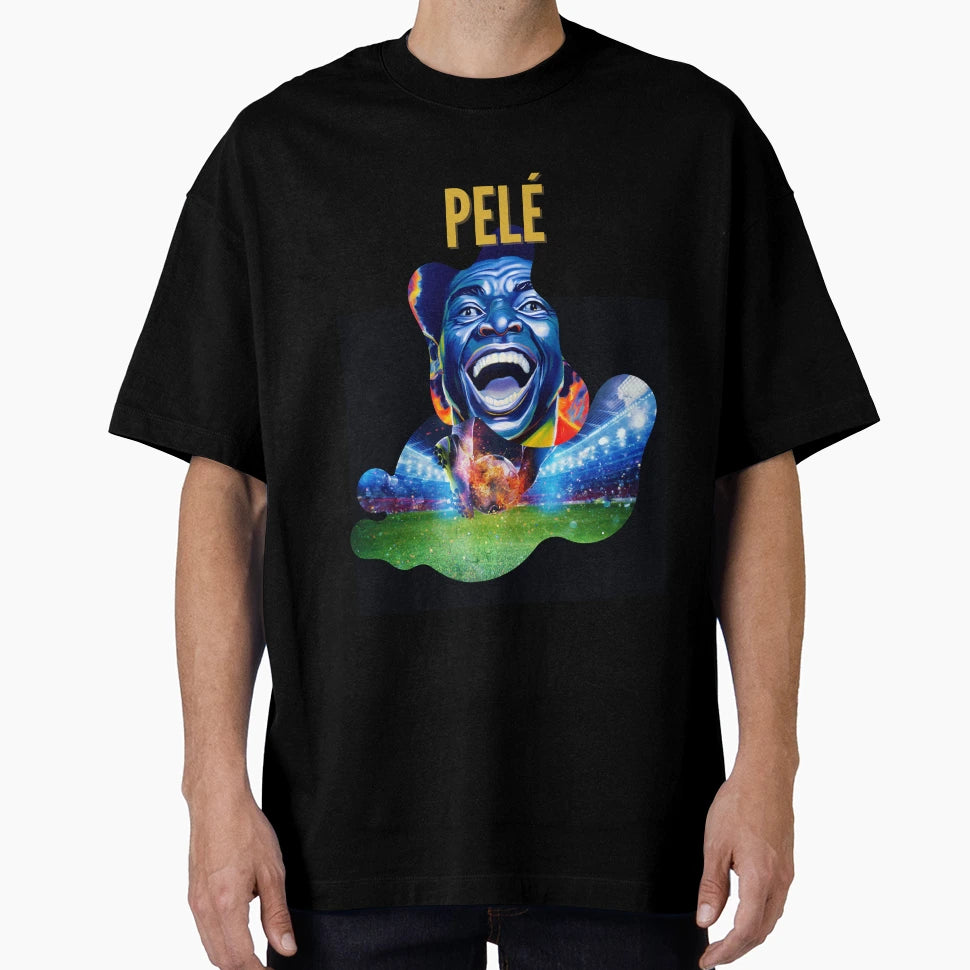 Soccer Star Pel T-Shirt - Streetwear Style for Adults - T-Shirt, Sweatshirt, Hoodie