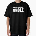 Worlds Okayest Uncle Funny Big T-Shirt - Novelty Apparel for Adults - T-Shirt, Sweatshirt, Hoodie