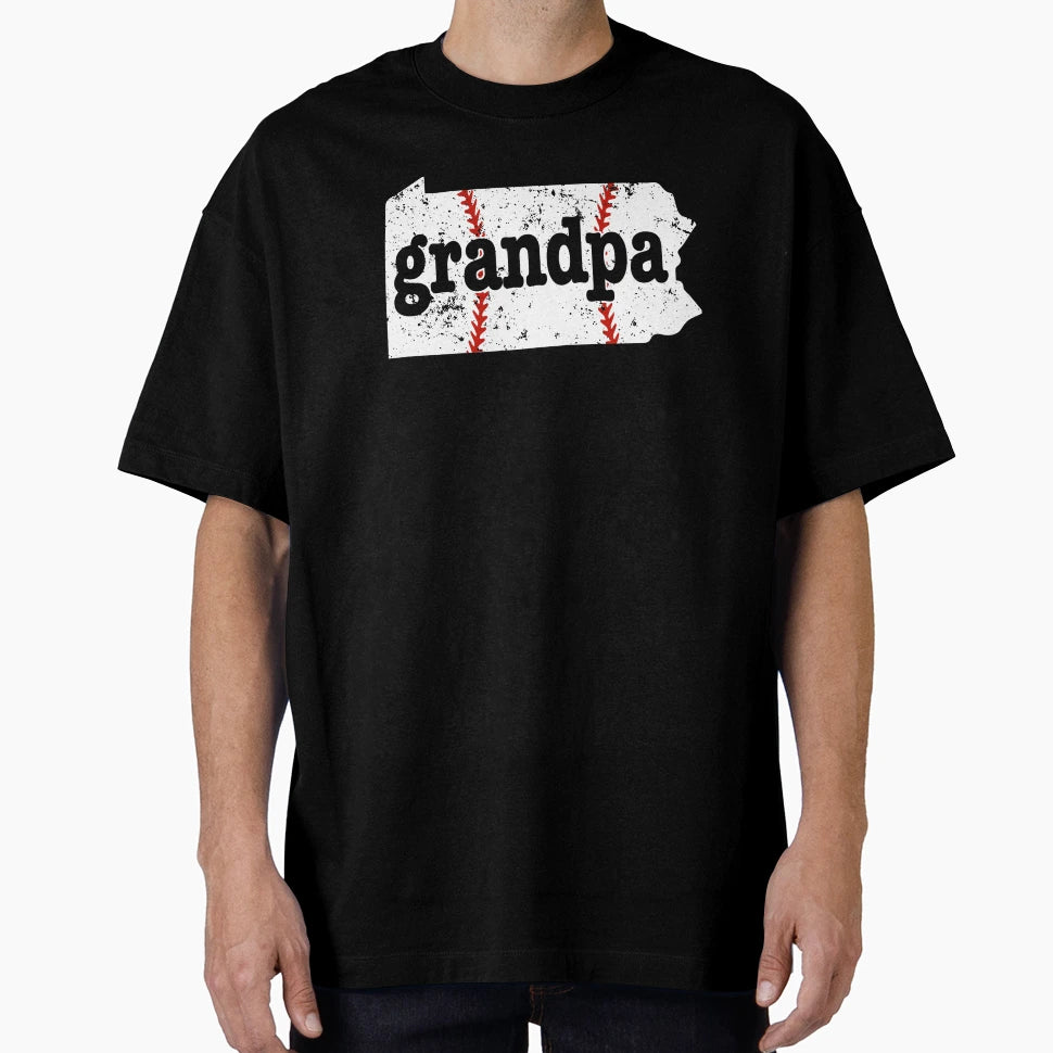 Best Grandpa Baseball T-Shirt - Casual Everyday Wear for Adults - T-Shirt, Sweatshirt, Hoodie