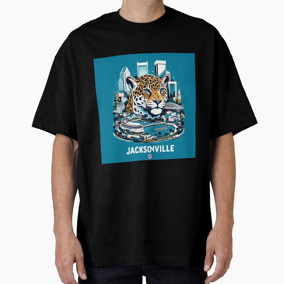 Jacksonville Jaguars Artwork T-Shirt - Unique Graphic Men Women - T-Shirt, Sweatshirt, Hoodie