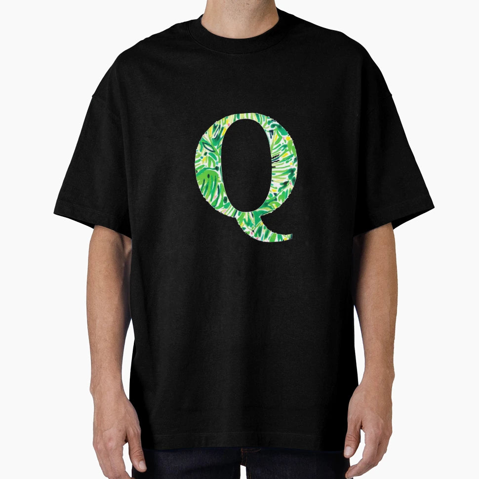 Letter Q T-Shirt - Minimalist Print Unisex - T-Shirt, Sweatshirt, Hoodie