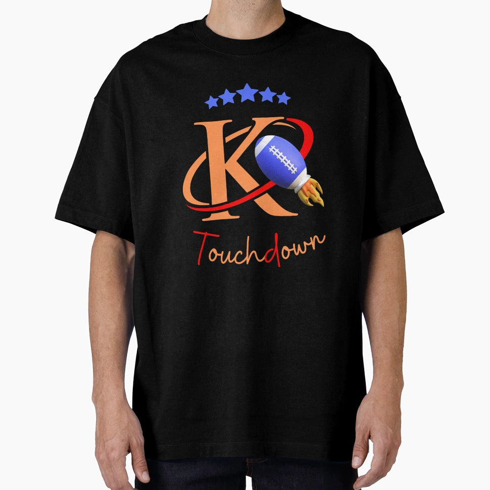 Kc Touchdown T-Shirt - Casual Everyday Wear for Adults - T-Shirt, Sweatshirt, Hoodie