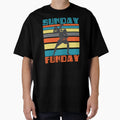 Sunday Funday Football Fans Football T-Shirt - Graphic Print for Adults - T-Shirt, Sweatshirt, Hoodie