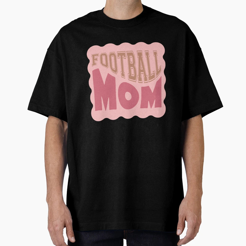 Football Mom T-Shirt - Custom Art Print for Adults - T-Shirt, Sweatshirt, Hoodie