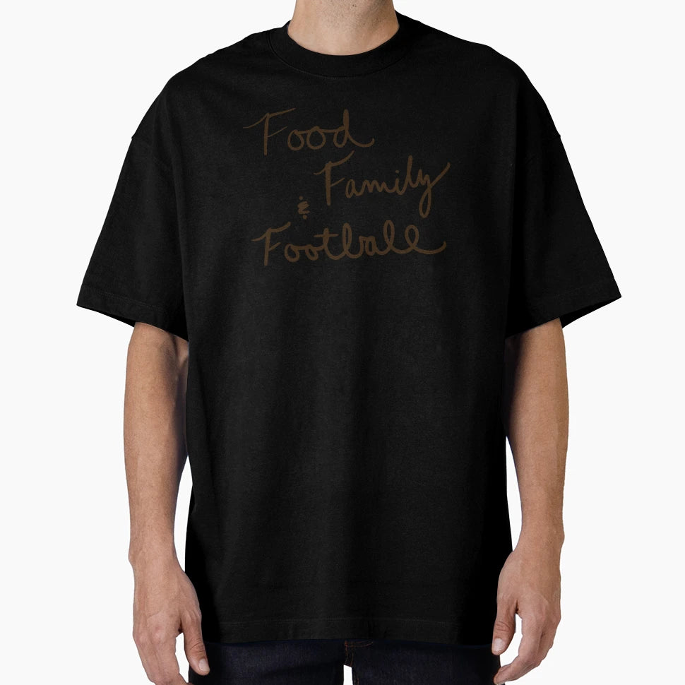 Food Family Football T-Shirt - Aesthetic Graphic for Adults - T-Shirt, Sweatshirt, Hoodie
