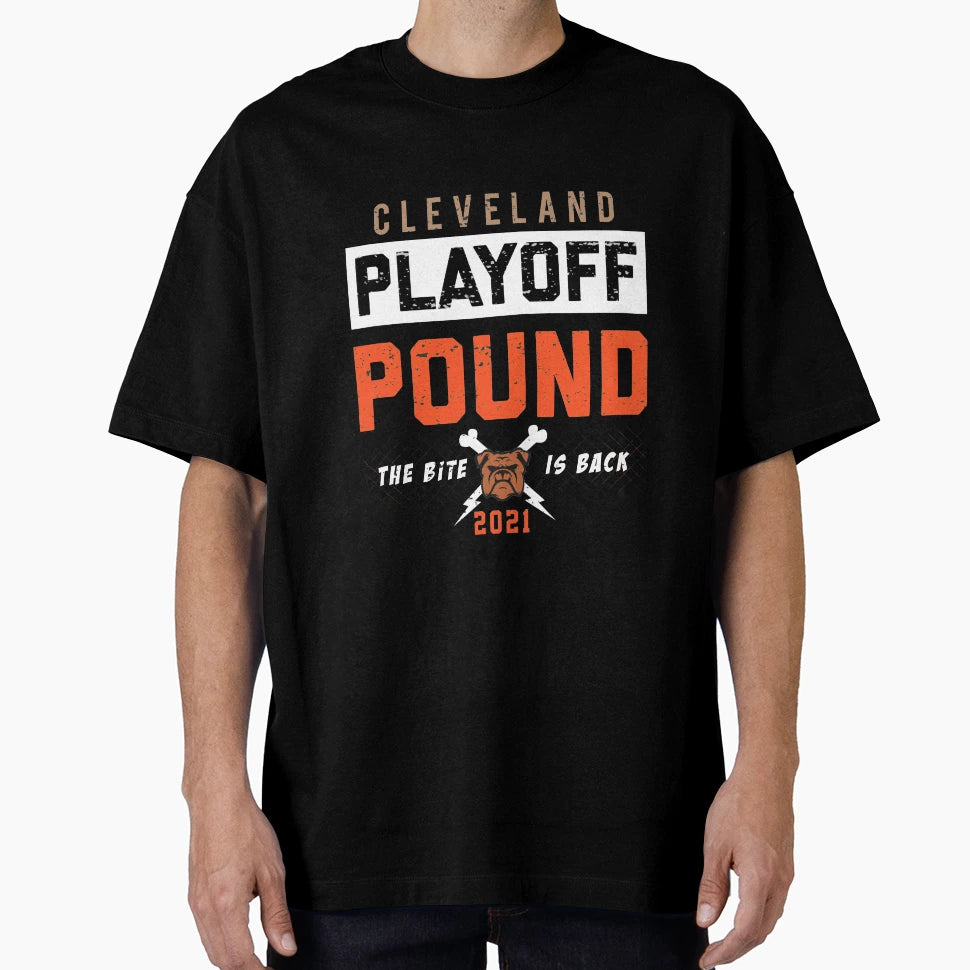 Cleveland Playoff Pound 2021 T-Shirt - Trendy Graphic for Adults - T-Shirt, Sweatshirt, Hoodie