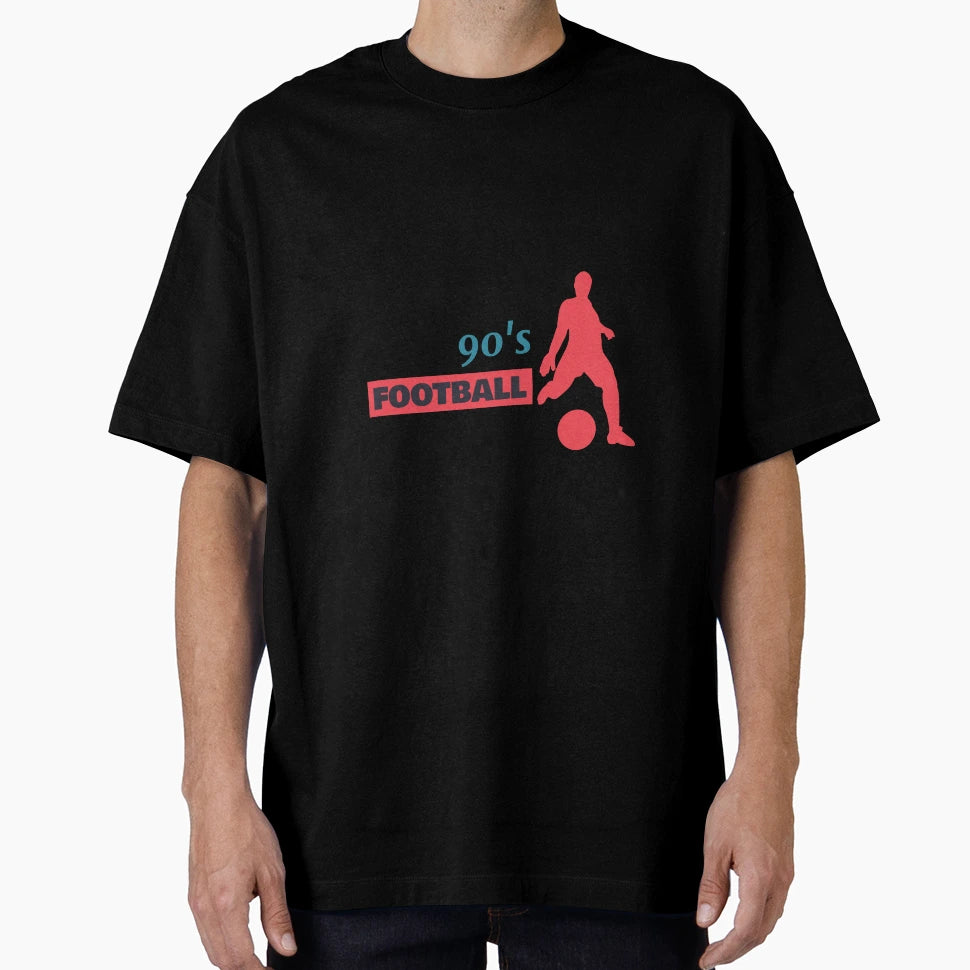 90S Football 2 T-Shirt - Custom Art Print for Adults - T-Shirt, Sweatshirt, Hoodie