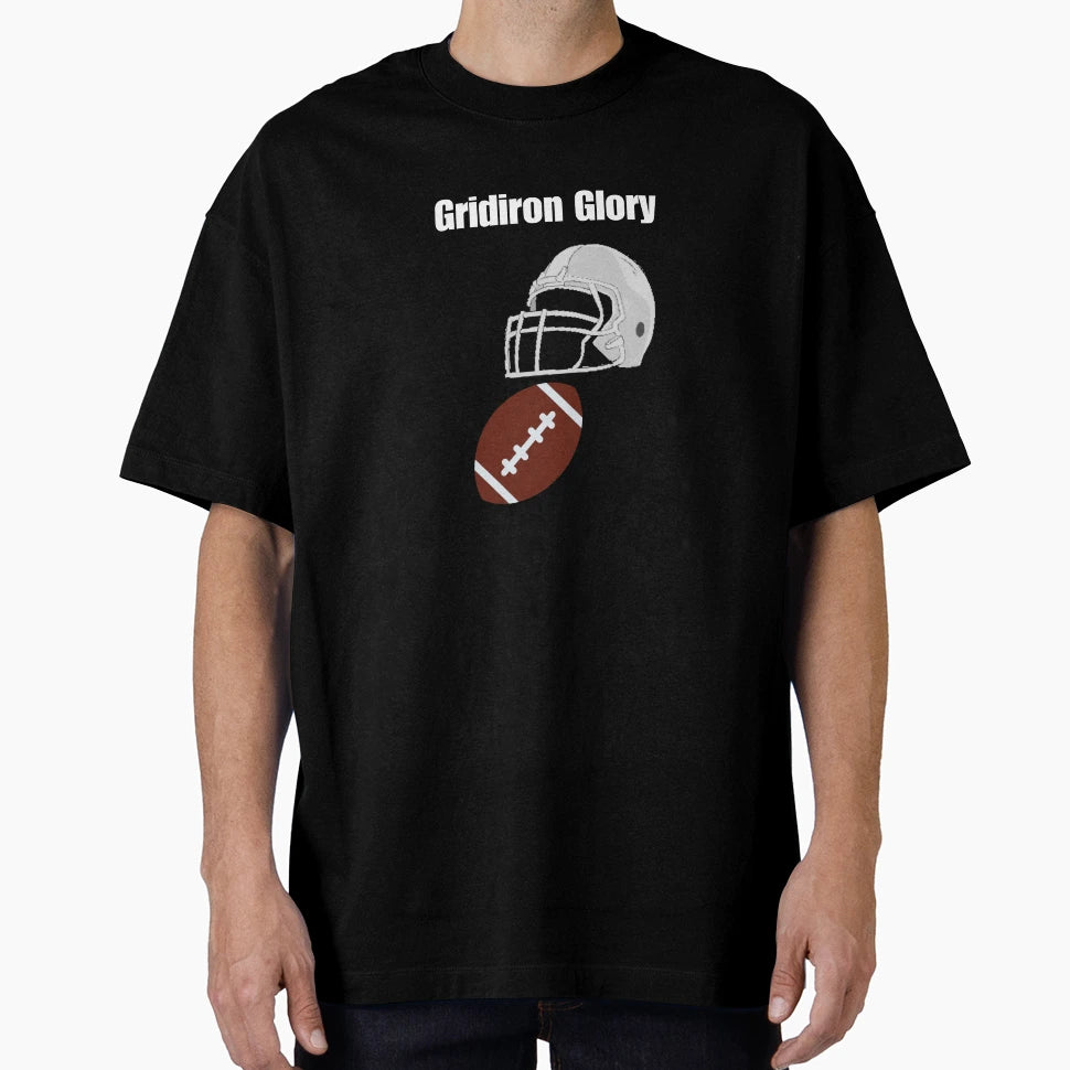 Gridiron Glory T-Shirt - Trendy Graphic Unisex - T-Shirt, Sweatshirt, Hoodie