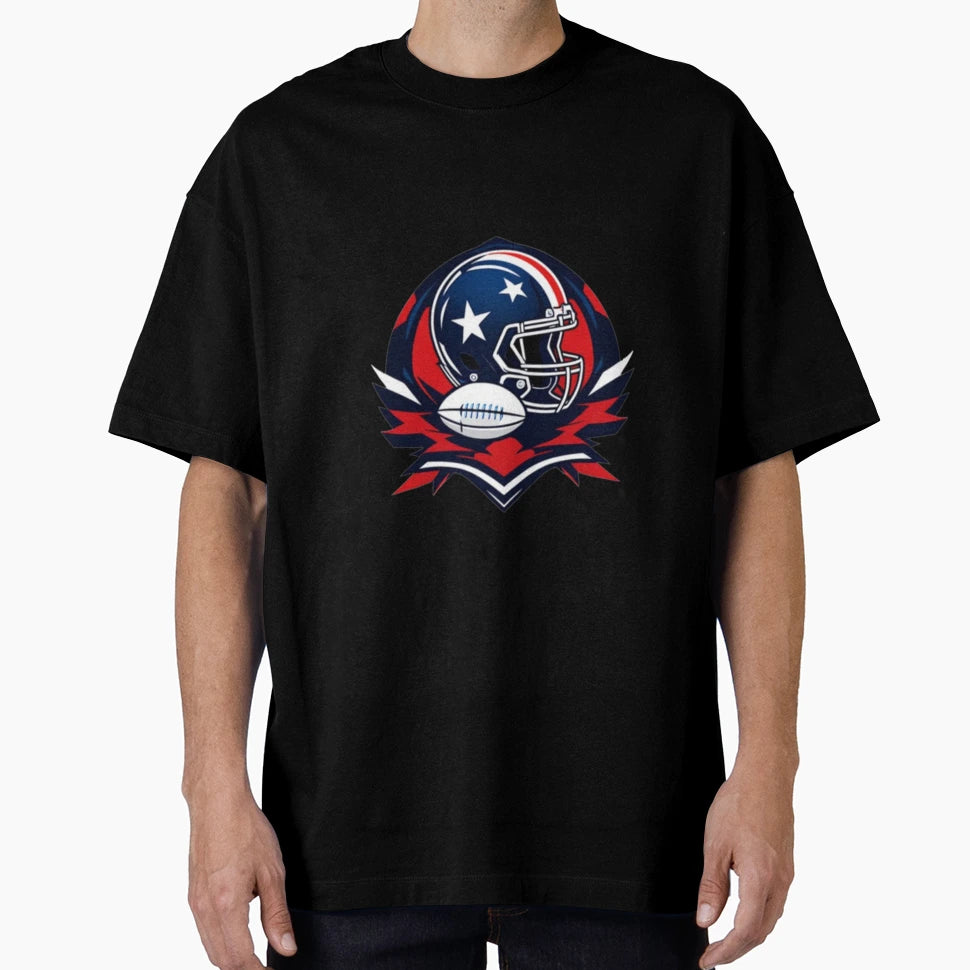 American Football Logo T-Shirt - Custom Art Print for Adults - T-Shirt, Sweatshirt, Hoodie