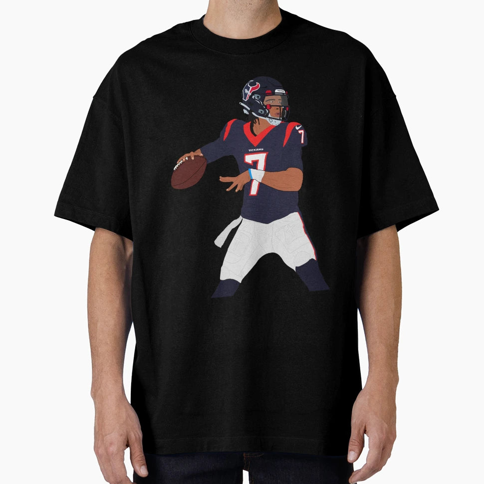 Cj Stroud Texans T-Shirt - Unique Graphic for Adults - T-Shirt, Sweatshirt, Hoodie