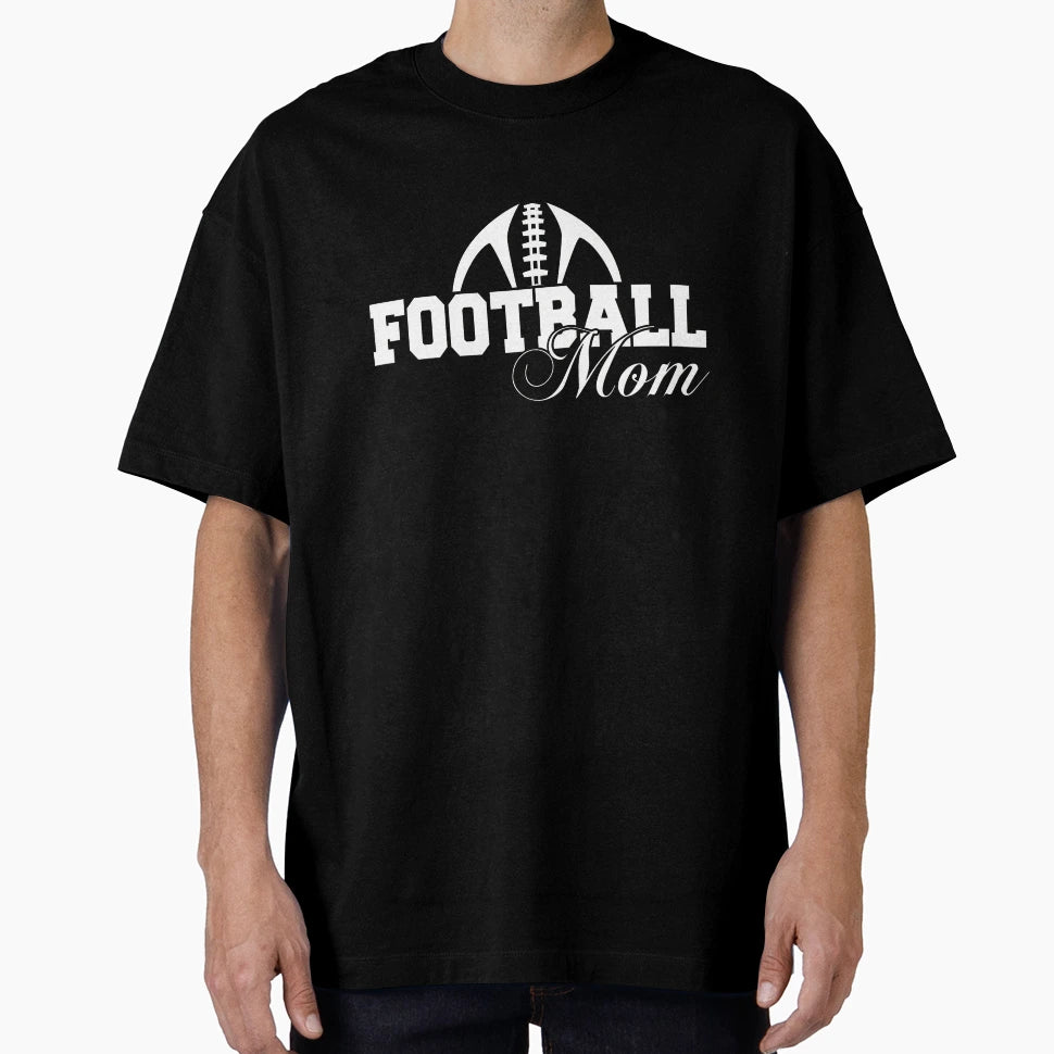 Football Mom Football Player Best Fan T-Shirt - Custom Art Print Men Women - T-Shirt, Sweatshirt, Hoodie