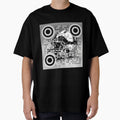 Silver Football Helmet Qr Code T-Shirt - Aesthetic Graphic for Adults - T-Shirt, Sweatshirt, Hoodie