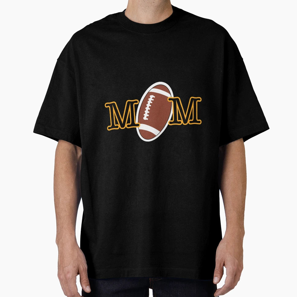 Football Mom T-Shirt - Aesthetic Graphic for Adults - T-Shirt, Sweatshirt, Hoodie
